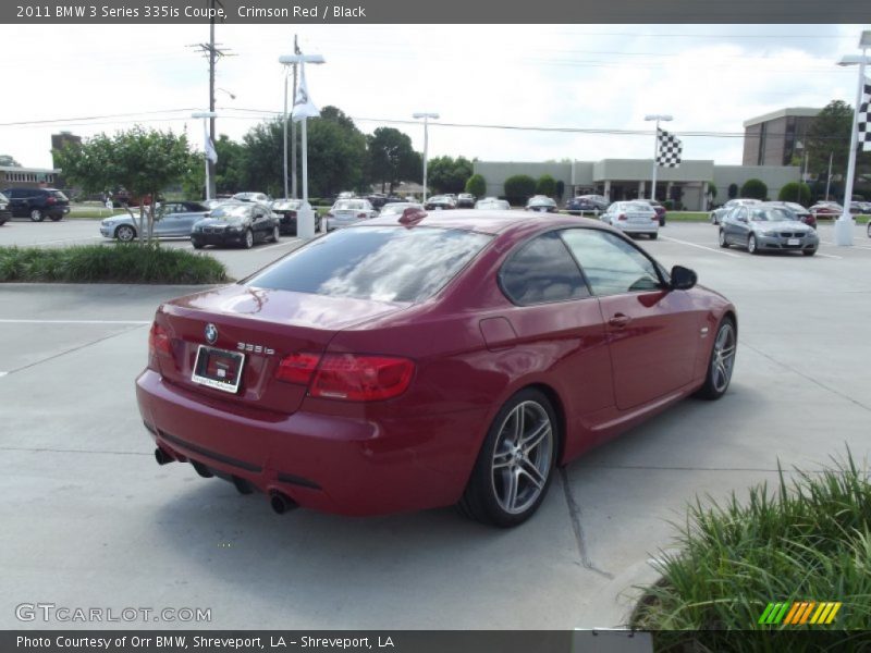 Crimson Red / Black 2011 BMW 3 Series 335is Coupe