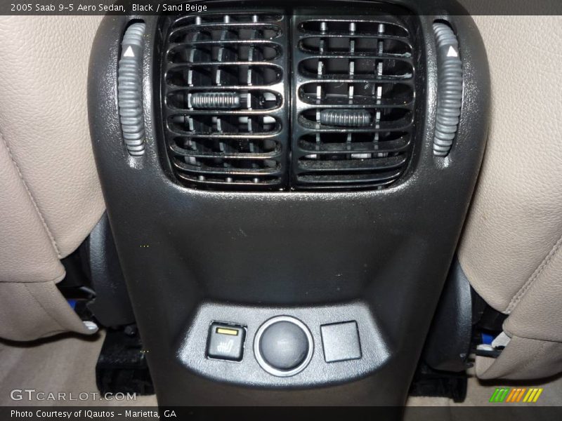 Black / Sand Beige 2005 Saab 9-5 Aero Sedan