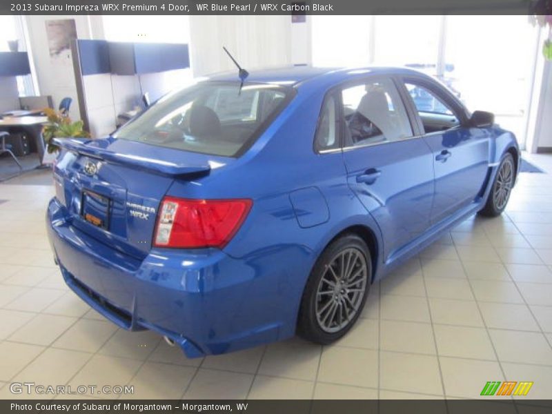 WR Blue Pearl / WRX Carbon Black 2013 Subaru Impreza WRX Premium 4 Door