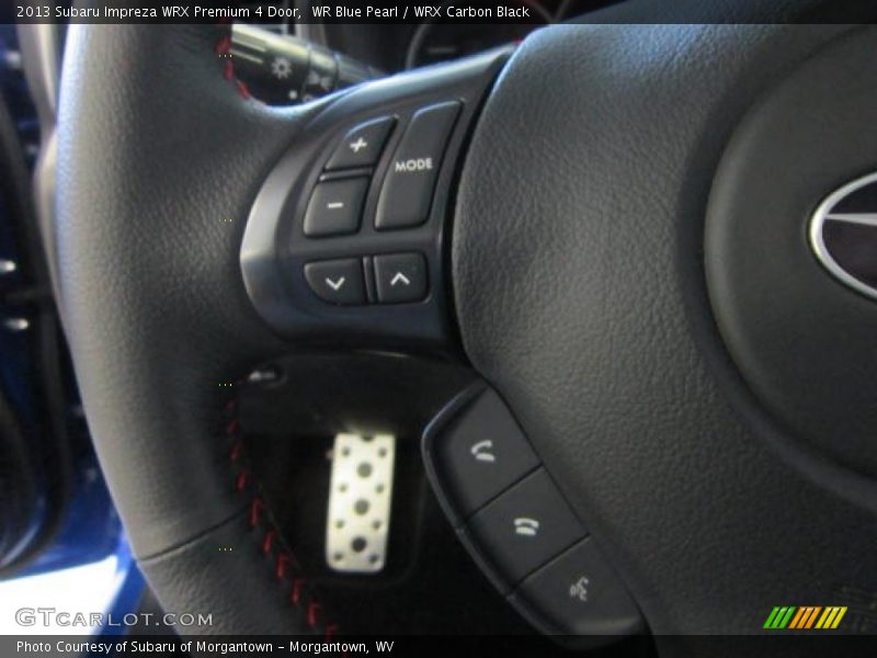 WR Blue Pearl / WRX Carbon Black 2013 Subaru Impreza WRX Premium 4 Door