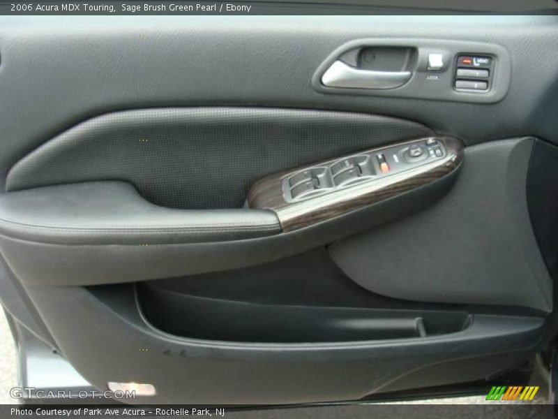 Sage Brush Green Pearl / Ebony 2006 Acura MDX Touring