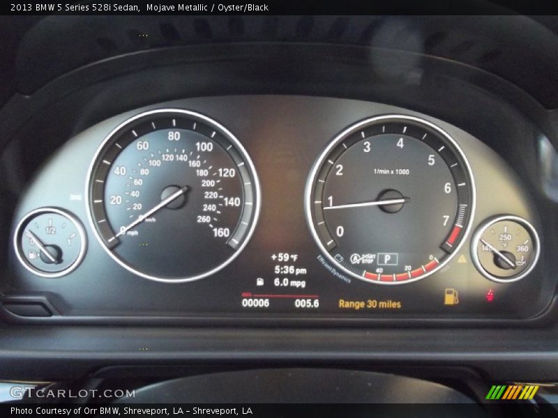 Mojave Metallic / Oyster/Black 2013 BMW 5 Series 528i Sedan