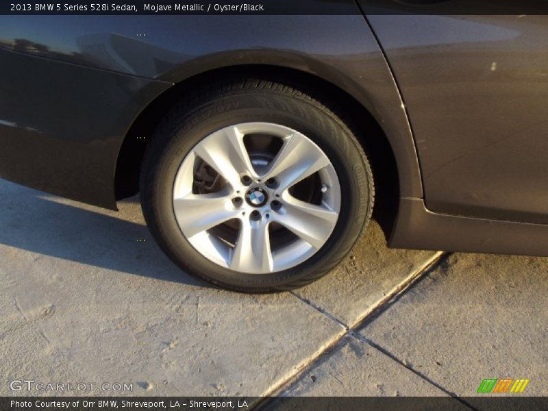 Mojave Metallic / Oyster/Black 2013 BMW 5 Series 528i Sedan