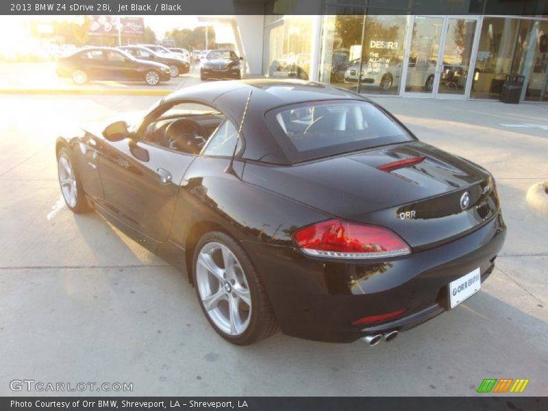 Jet Black / Black 2013 BMW Z4 sDrive 28i