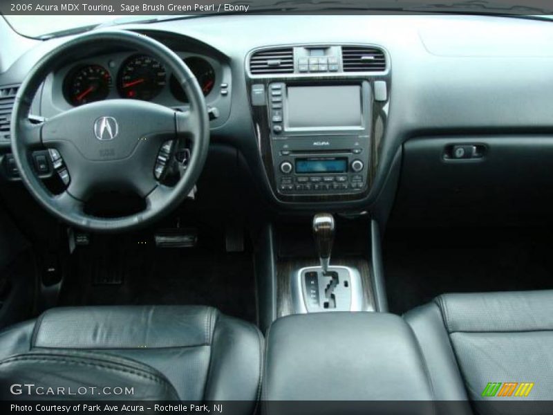Sage Brush Green Pearl / Ebony 2006 Acura MDX Touring
