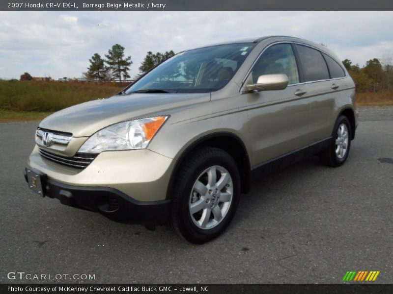 Borrego Beige Metallic / Ivory 2007 Honda CR-V EX-L