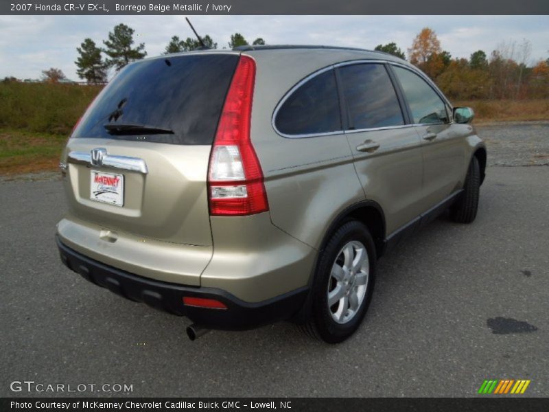 Borrego Beige Metallic / Ivory 2007 Honda CR-V EX-L