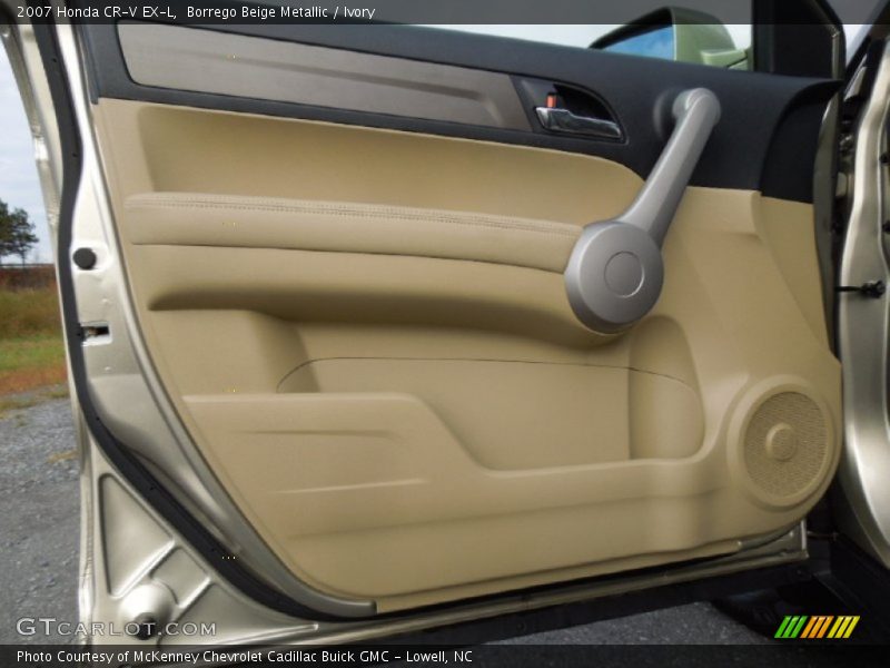 Borrego Beige Metallic / Ivory 2007 Honda CR-V EX-L