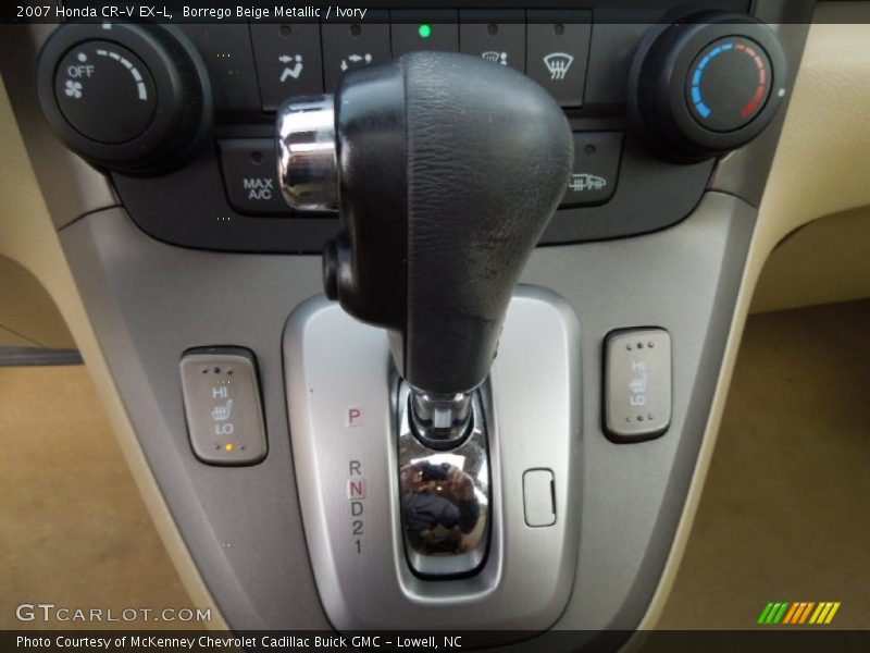 Borrego Beige Metallic / Ivory 2007 Honda CR-V EX-L