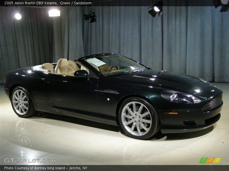 Green / Sandstorm 2005 Aston Martin DB9 Volante