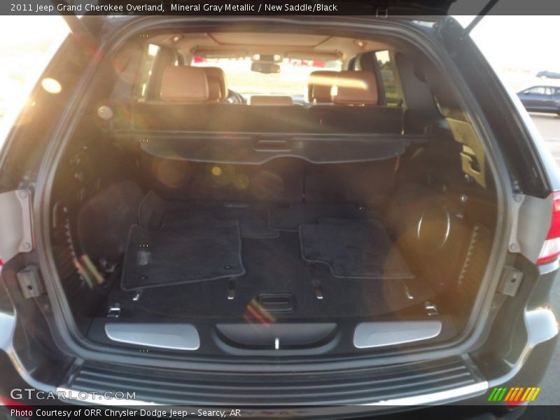 Mineral Gray Metallic / New Saddle/Black 2011 Jeep Grand Cherokee Overland