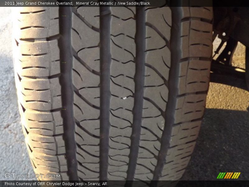 Mineral Gray Metallic / New Saddle/Black 2011 Jeep Grand Cherokee Overland