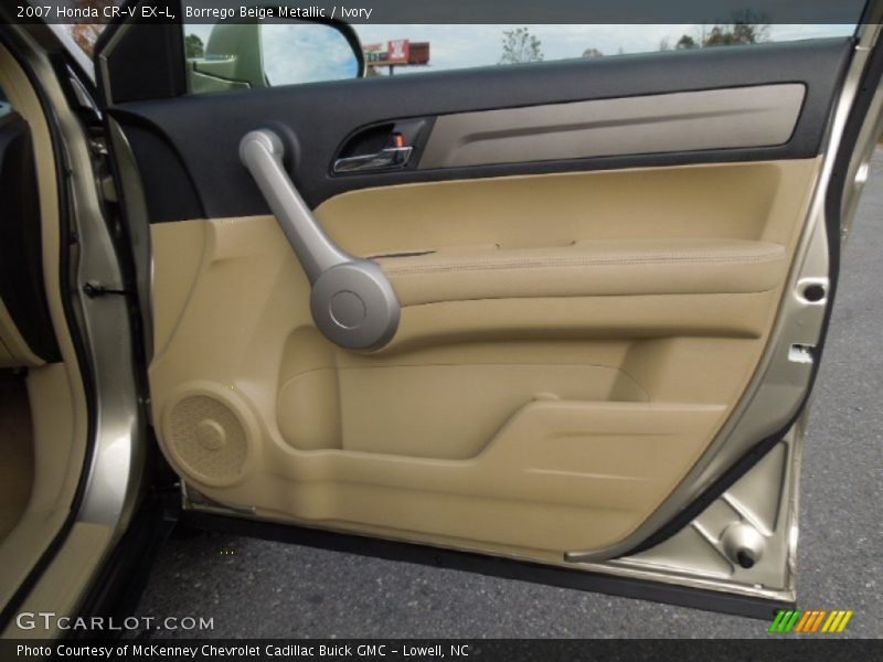 Borrego Beige Metallic / Ivory 2007 Honda CR-V EX-L
