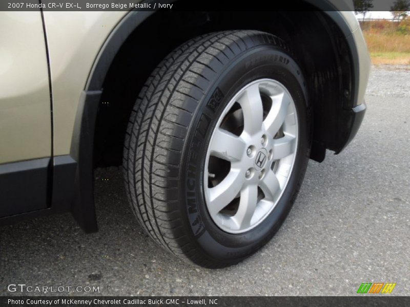 Borrego Beige Metallic / Ivory 2007 Honda CR-V EX-L