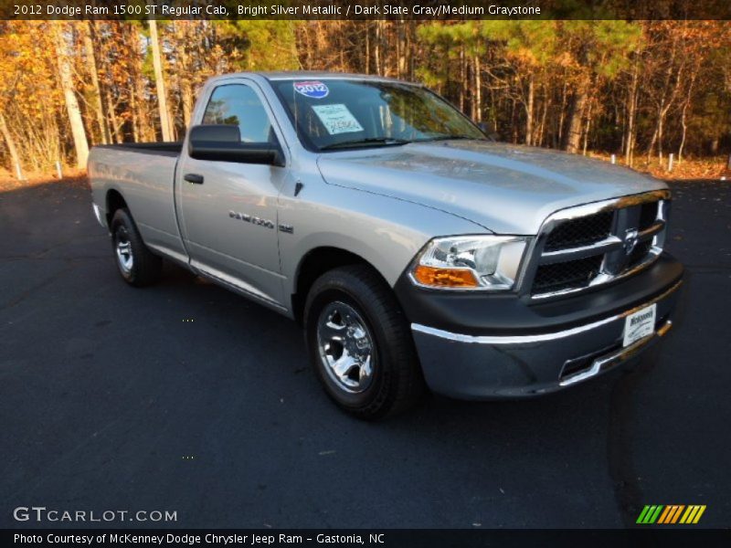 Front 3/4 View of 2012 Ram 1500 ST Regular Cab