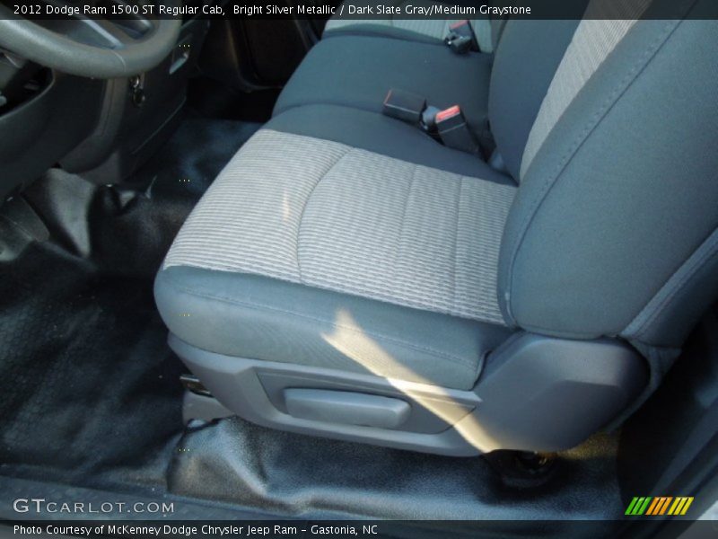 Front Seat of 2012 Ram 1500 ST Regular Cab