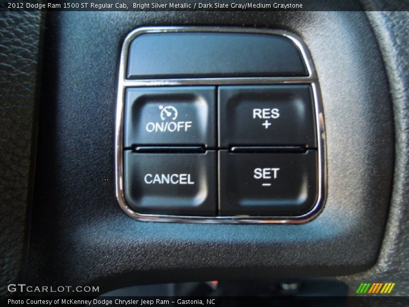 Controls of 2012 Ram 1500 ST Regular Cab