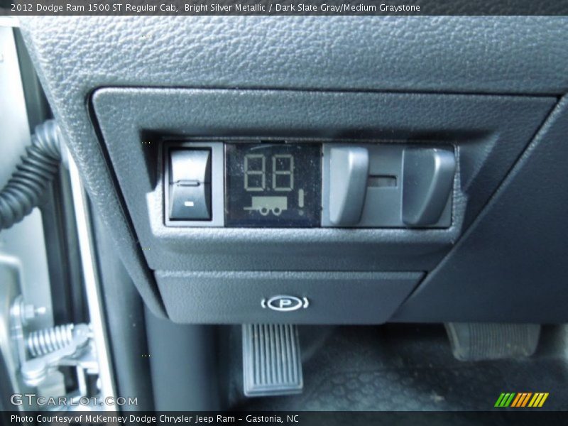 Controls of 2012 Ram 1500 ST Regular Cab