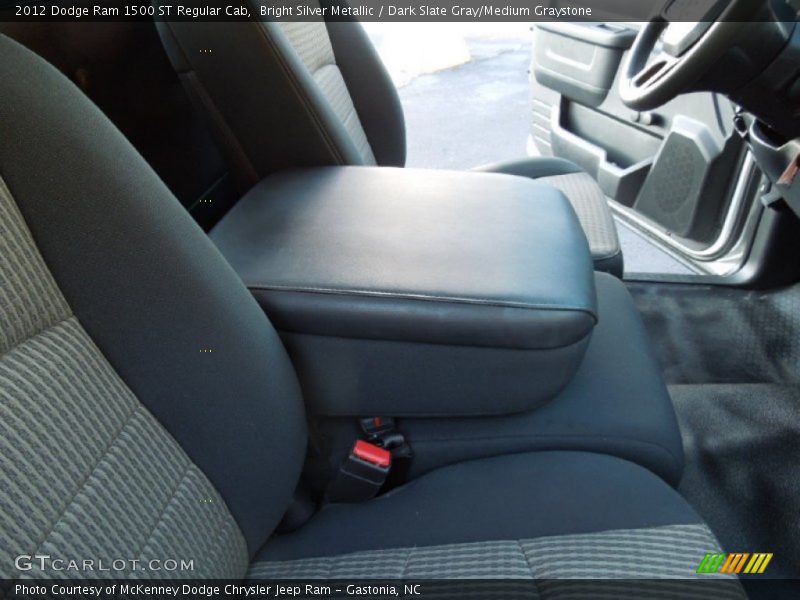Bright Silver Metallic / Dark Slate Gray/Medium Graystone 2012 Dodge Ram 1500 ST Regular Cab