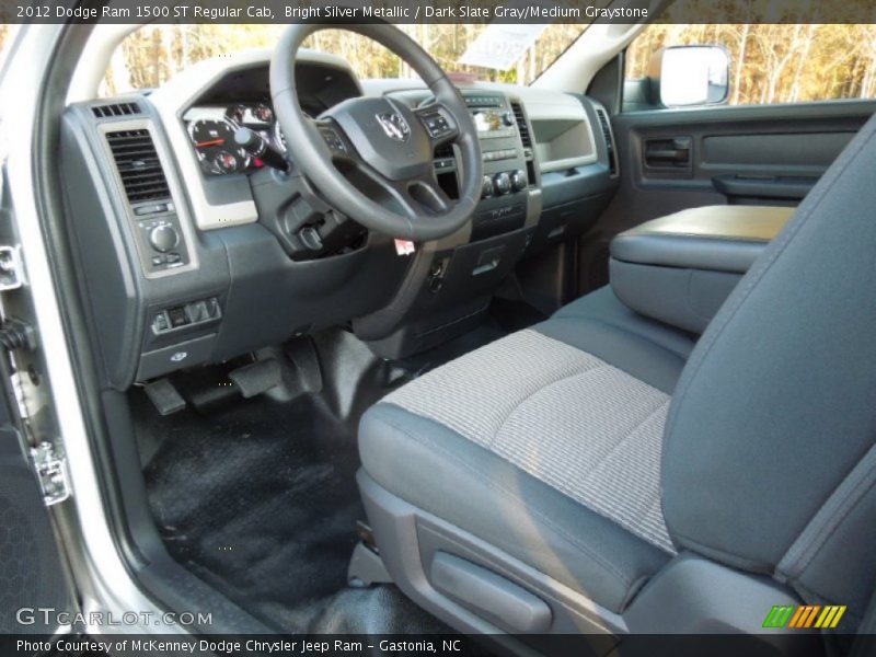  2012 Ram 1500 ST Regular Cab Dark Slate Gray/Medium Graystone Interior
