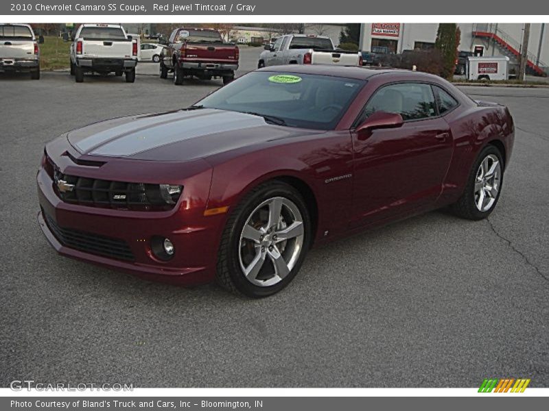 Red Jewel Tintcoat / Gray 2010 Chevrolet Camaro SS Coupe