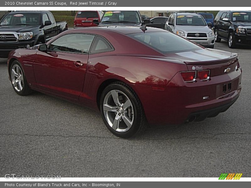 Red Jewel Tintcoat / Gray 2010 Chevrolet Camaro SS Coupe