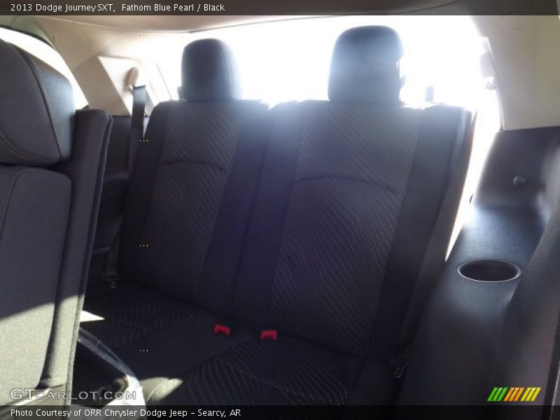 Fathom Blue Pearl / Black 2013 Dodge Journey SXT