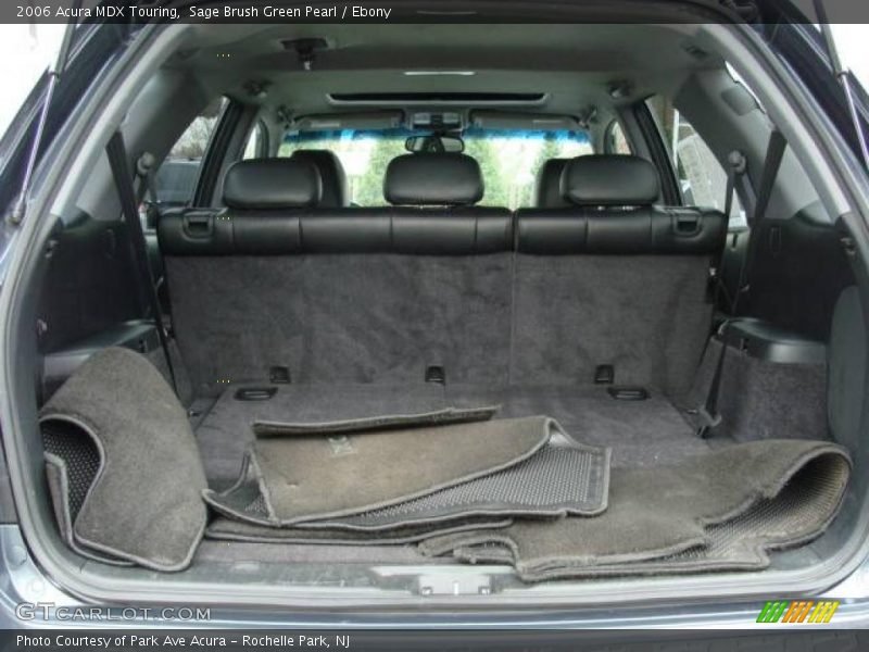 Sage Brush Green Pearl / Ebony 2006 Acura MDX Touring