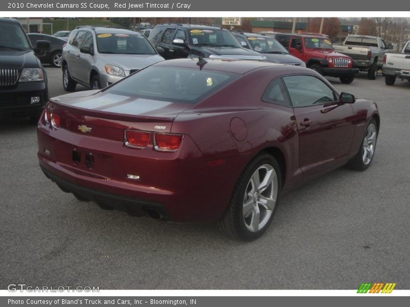 Red Jewel Tintcoat / Gray 2010 Chevrolet Camaro SS Coupe