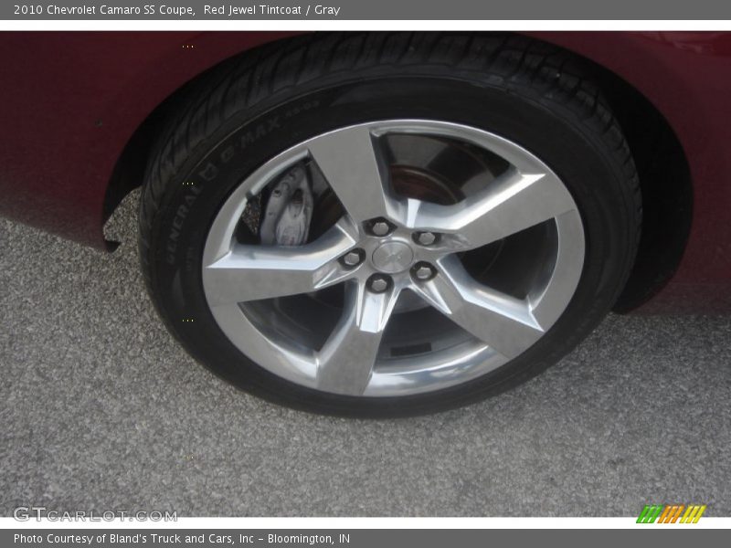 Red Jewel Tintcoat / Gray 2010 Chevrolet Camaro SS Coupe