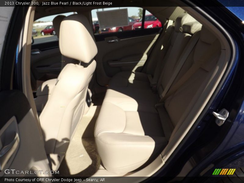 Jazz Blue Pearl / Black/Light Frost Beige 2013 Chrysler 300