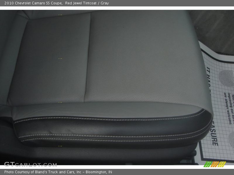 Red Jewel Tintcoat / Gray 2010 Chevrolet Camaro SS Coupe