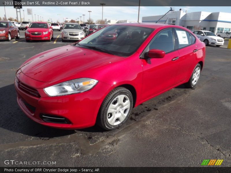Redline 2-Coat Pearl / Black 2013 Dodge Dart SE