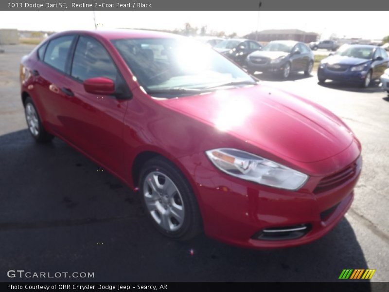 Redline 2-Coat Pearl / Black 2013 Dodge Dart SE