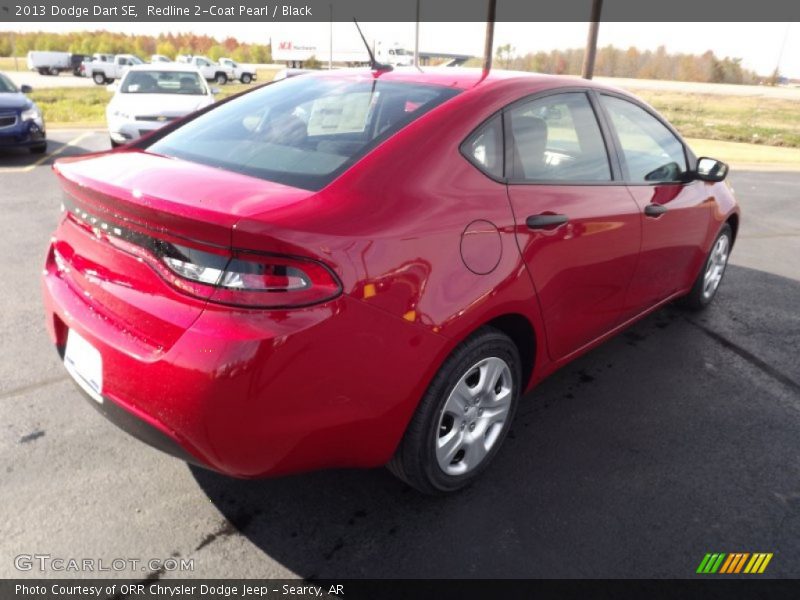 Redline 2-Coat Pearl / Black 2013 Dodge Dart SE