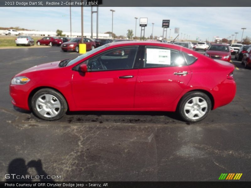 Redline 2-Coat Pearl / Black 2013 Dodge Dart SE