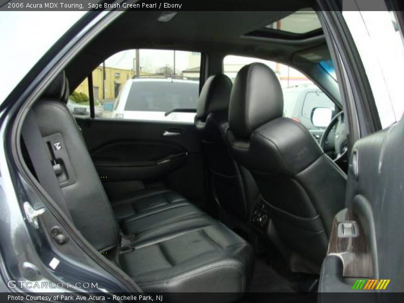 Sage Brush Green Pearl / Ebony 2006 Acura MDX Touring
