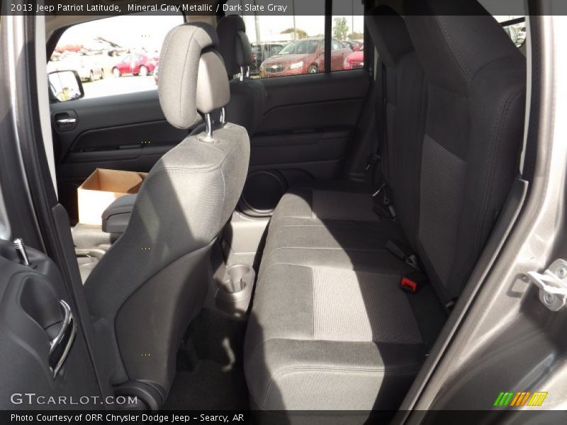 Mineral Gray Metallic / Dark Slate Gray 2013 Jeep Patriot Latitude