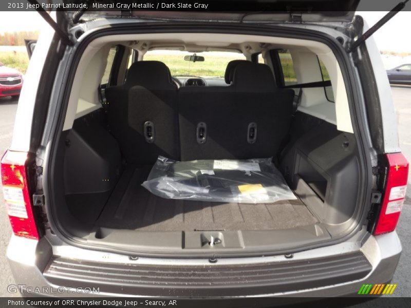 Mineral Gray Metallic / Dark Slate Gray 2013 Jeep Patriot Latitude