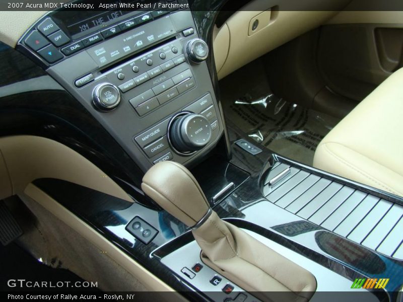 Aspen White Pearl / Parchment 2007 Acura MDX Technology