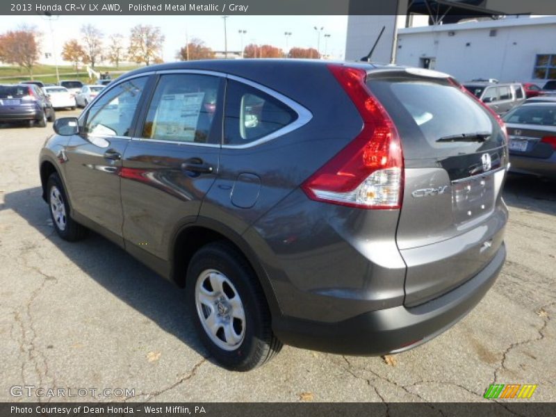 Polished Metal Metallic / Gray 2013 Honda CR-V LX AWD