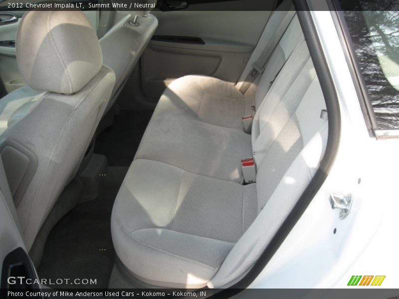 Summit White / Neutral 2012 Chevrolet Impala LT