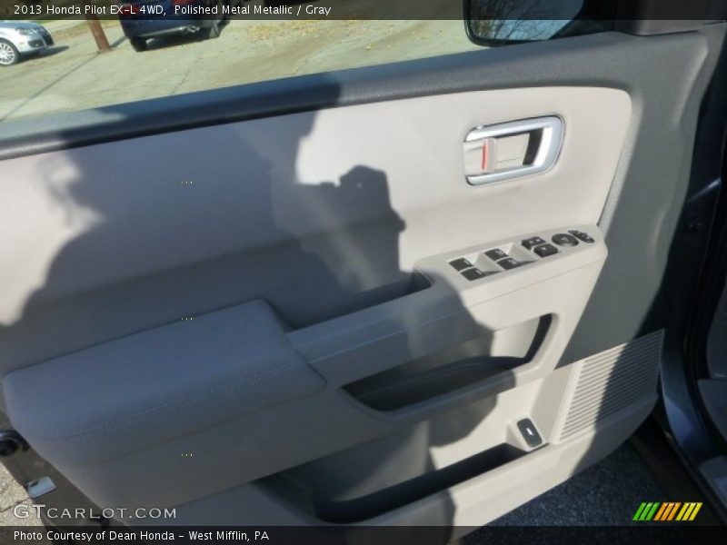 Polished Metal Metallic / Gray 2013 Honda Pilot EX-L 4WD