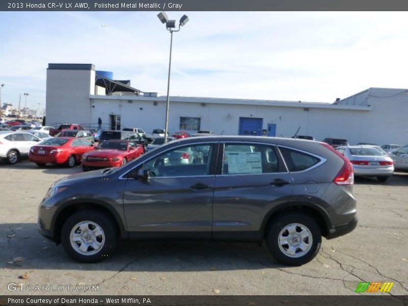 Polished Metal Metallic / Gray 2013 Honda CR-V LX AWD