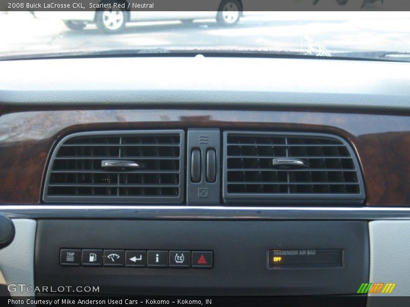 Scarlett Red / Neutral 2008 Buick LaCrosse CXL