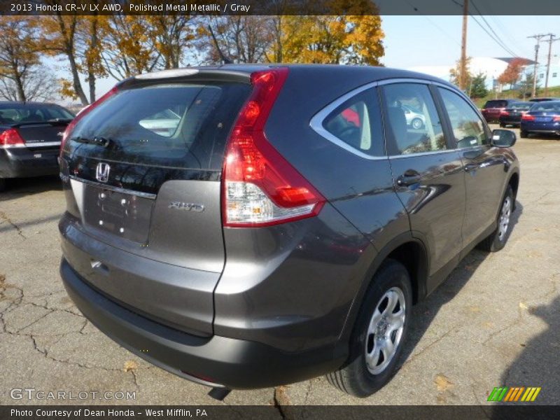 Polished Metal Metallic / Gray 2013 Honda CR-V LX AWD