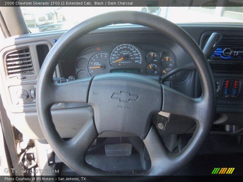 Black / Dark Charcoal 2006 Chevrolet Silverado 1500 LS Extended Cab