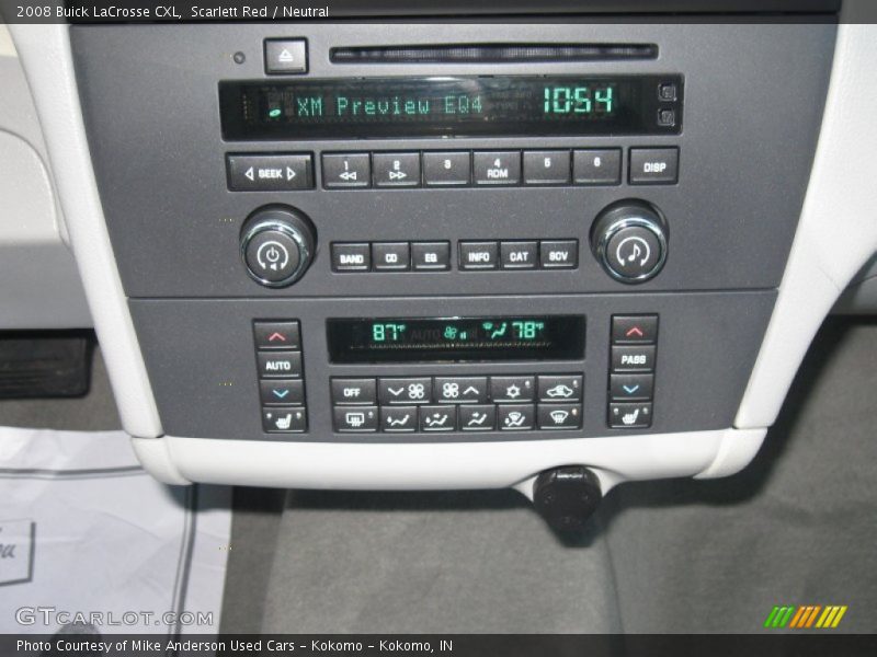 Scarlett Red / Neutral 2008 Buick LaCrosse CXL
