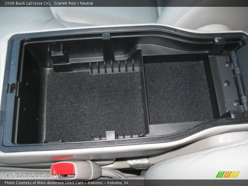 Scarlett Red / Neutral 2008 Buick LaCrosse CXL