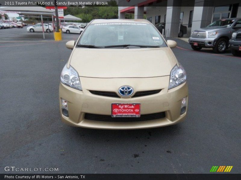 Sandy Beach Metallic / Bisque 2011 Toyota Prius Hybrid II